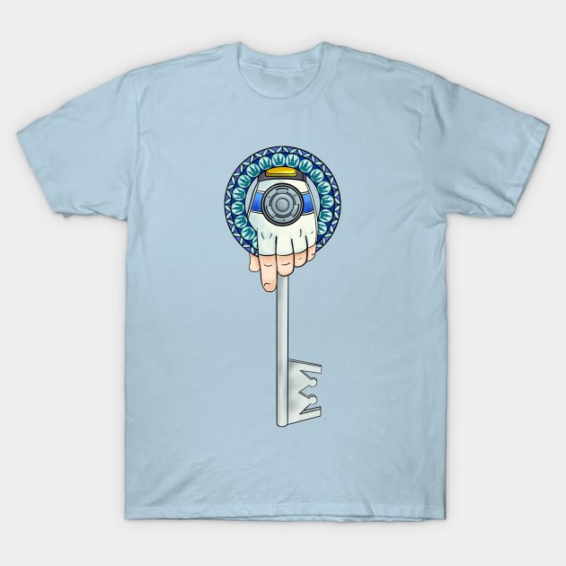 Hand of the Key T-Shirt by Clifftron